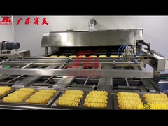 ब्रेड प्रोडक्शन लाइन, बेकरी, प्रूफर, टनल ओवन, डिपेनर, कूलिंग,