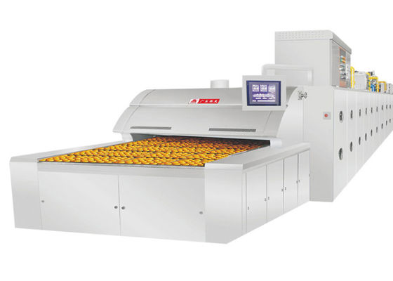 Stainless Steel 380V 50HZ ABB Motor Mesh Wire Conveyor Bakery Drying Tunnel Oven